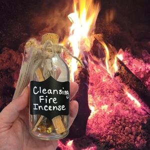Cleansing Fire Incense In A Jar